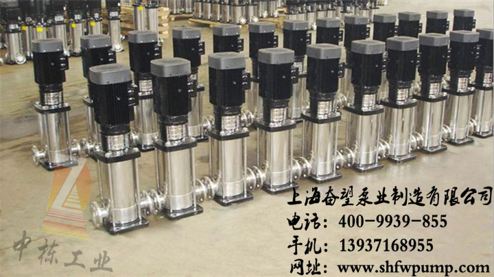 輕型不銹鋼立式多級泵