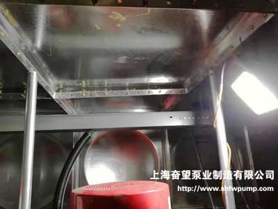 消防泵房封底及收尾檢查工作