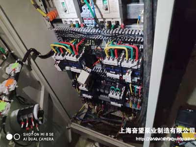 消防泵啟動控制柜、巡檢柜調(diào)試維修工作