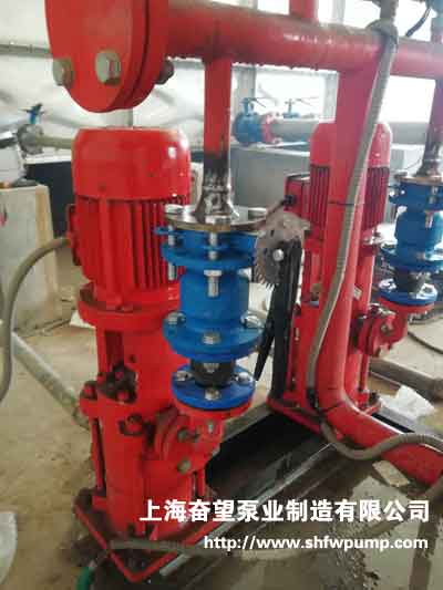 消防增壓穩(wěn)壓機(jī)組修補(bǔ)漏水加裝閥門(mén)