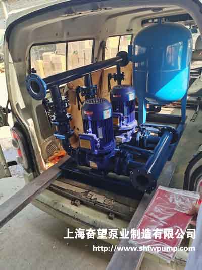 恒壓變頻給水設(shè)備裝車送貨