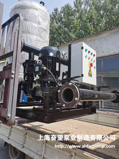 空調循環(huán)系統(tǒng)定壓補水裝置裝車送貨