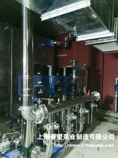 智能恒壓變頻給水設(shè)備管路連接