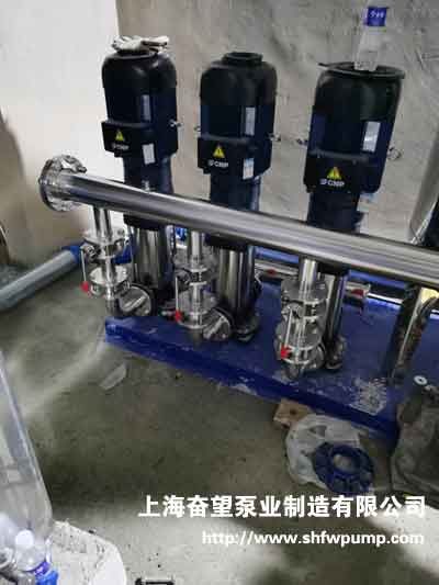 智能恒壓變頻給水設(shè)備按完成