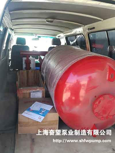 消防給水機組發(fā)貨現(xiàn)場