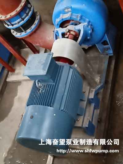 混流泵調(diào)試試水工作