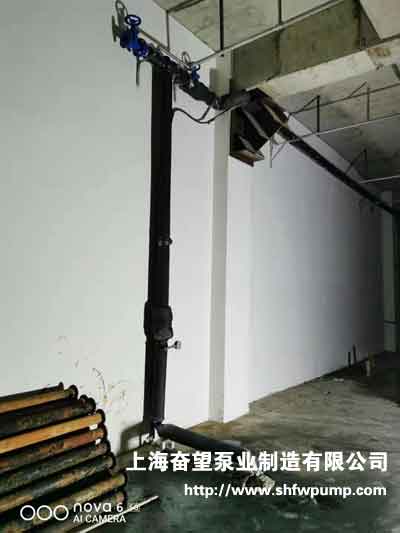 安裝深井潛水泵管路連接